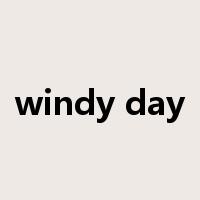windy day是什么意思