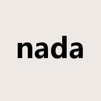 nada是什么意思