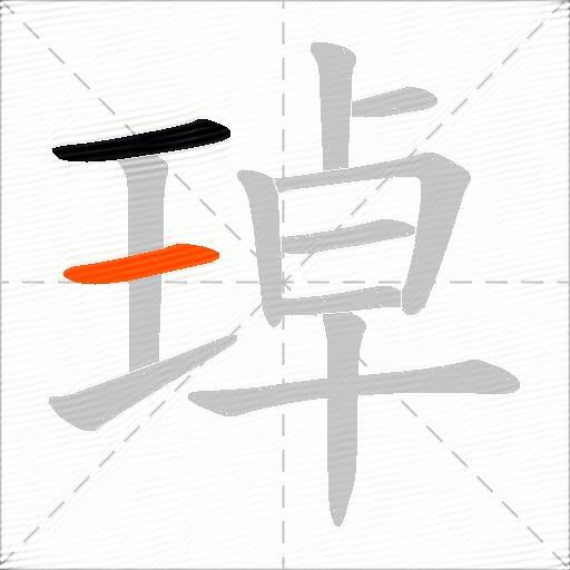 琸