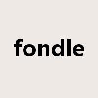 fondle是什么意思