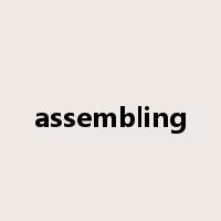assembling是什么意思