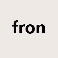 fron是什么意思