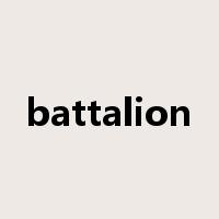 battalion是什么意思