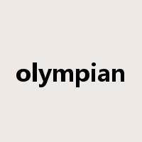 olympian是什么意思