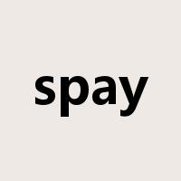spay是什么意思