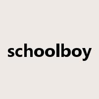 schoolboy是什么意思