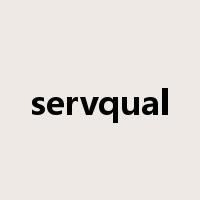 servqual是什么意思