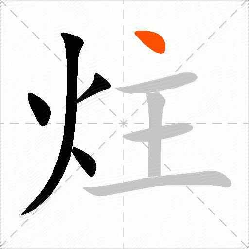 炷
