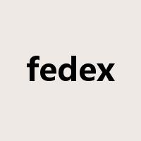 fedex是什么意思