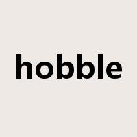 hobble是什么意思