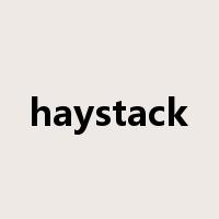 haystack是什么意思