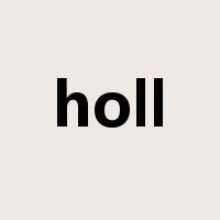 holl是什么意思