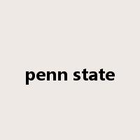 penn state是什么意思