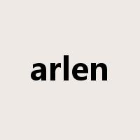 arlen是什么意思