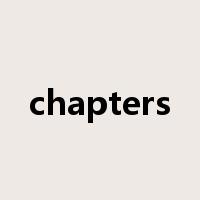 chapters是什么意思