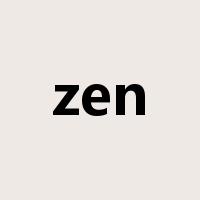 zen是什么意思