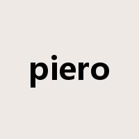piero是什么意思