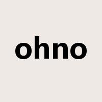 ohno是什么意思