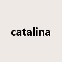 catalina是什么意思