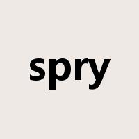 spry是什么意思