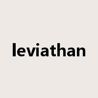 leviathan是什么意思