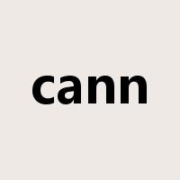 cann是什么意思