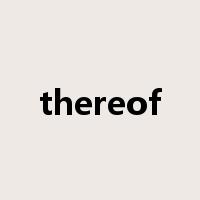thereof是什么意思