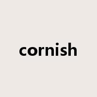cornish是什么意思