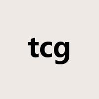 tcg是什么意思