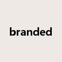 branded是什么意思