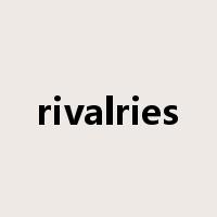 rivalries是什么意思