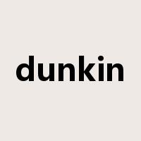 dunkin是什么意思