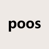 poos是什么意思