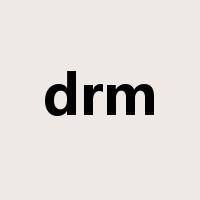 drm是什么意思