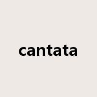 cantata是什么意思