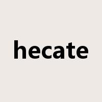 hecate是什么意思