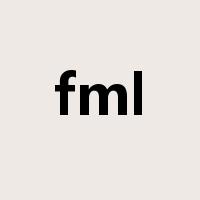 fml是什么意思