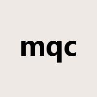 mqc是什么意思