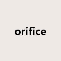 orifice是什么意思