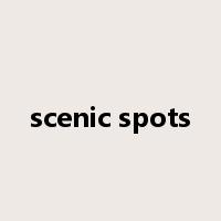 scenic spots是什么意思