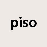 piso是什么意思
