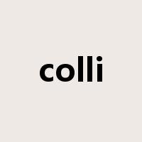 colli是什么意思