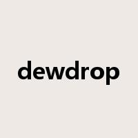 dewdrop是什么意思