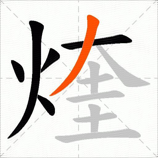 煃