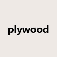 plywood是什么意思