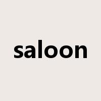 saloon是什么意思