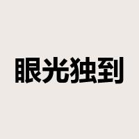 眼光独到是什么意思
