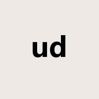 ud是什么意思
