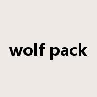 wolf pack是什么意思
