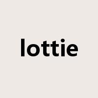 lottie是什么意思